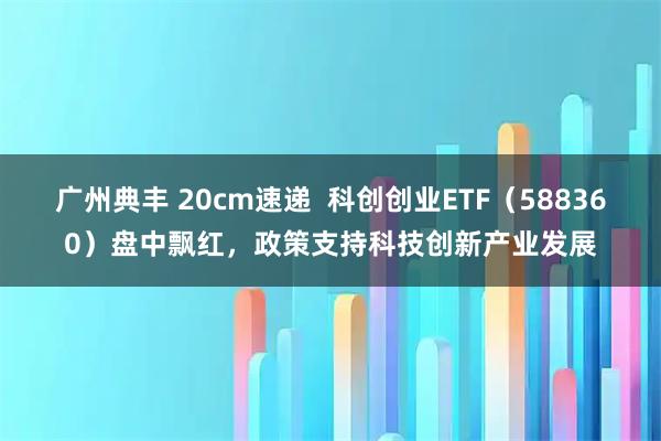 广州典丰 20cm速递  科创创业ETF（588360）盘中飘红，政策支持科技创新产业发展