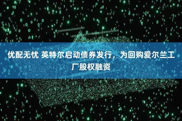优配无忧 英特尔启动债券发行，为回购爱尔兰工厂股权融资